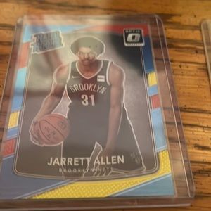 Jarrett Allen Optic rated rookie blue red an yellow